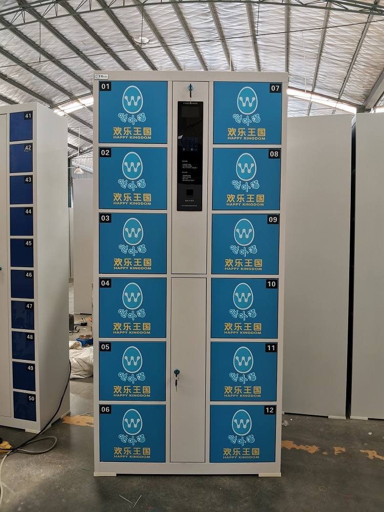办公指纹型智能储物柜会泄露密码吗,加厚智能柜体生产厂家,FRID智能指纹柜客户案例展示