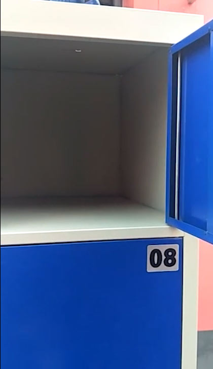 车站智能微信储物柜使用方法教程,千鸣智能景点免费存包柜操作步骤,酒吧共享手机存物柜