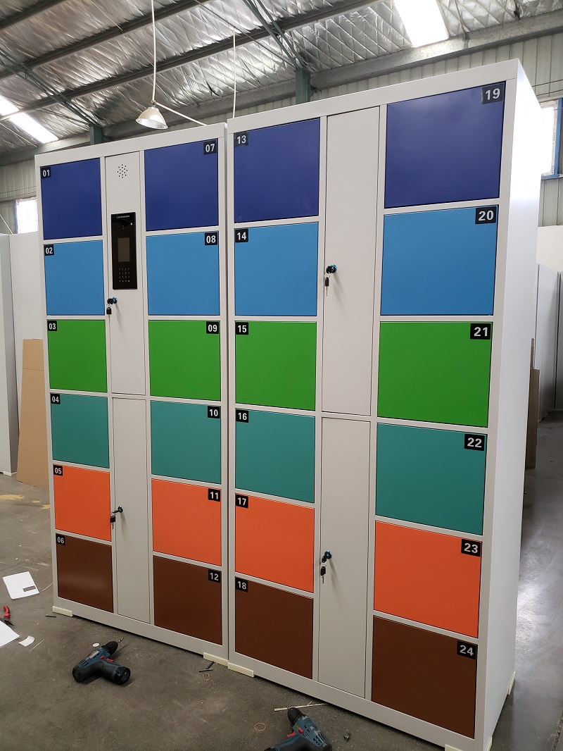 智能多彩寄存柜,寄存柜,红外条码系统寄存柜